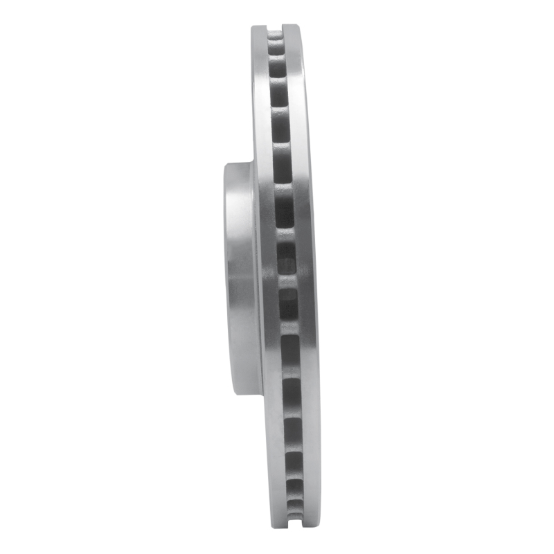 Volvo XC90 Brake Rotor (1) - Front Left - R1 Concepts - Drilled & Slotted - Silver - `03-`14